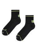 Wander-Knöchelsocken für Herren Schwarz