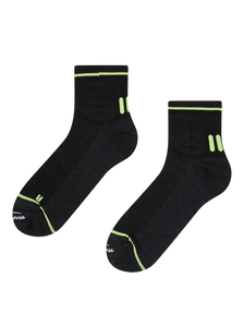 Wander-Knöchelsocken für Herren Schwarz