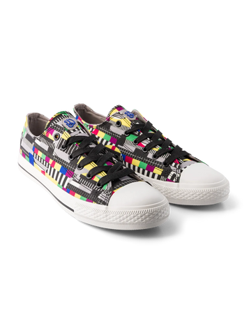 Lustige Canvas-Schuhe Testbild