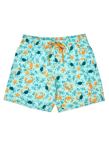 Lustige Badeshorts für Männer Meereskrabbe