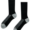 Schwarze & Graue Alpaka-Socken