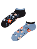 Lustige Knöchelsocken Wiesenstimmung