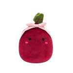 Squishmallows Claudia die lila Rübe mit rosa Stirnband, 20 cm