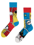Lustige Socken Bunte Comics