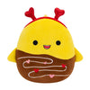 Squishmallows Chandler der gelbe Hai mit Schokoladenüberzug, 20 cm