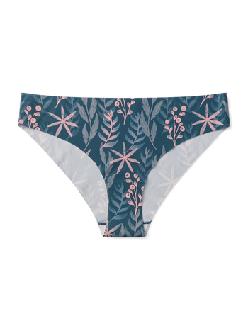 Lustige nahtlose Höschen für Damen Nächtliches Wiesengras