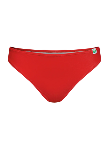 Rote Bikinihöschen