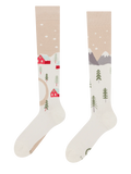 Lustige Kniestrümpfe Winterland