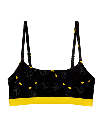 Modal-Damenbralette Katzenaugen