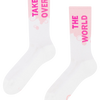 Lustige funktionelle Socken Erobere die Welt