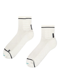 Wander-Knöchelsocken für Herren Weiß