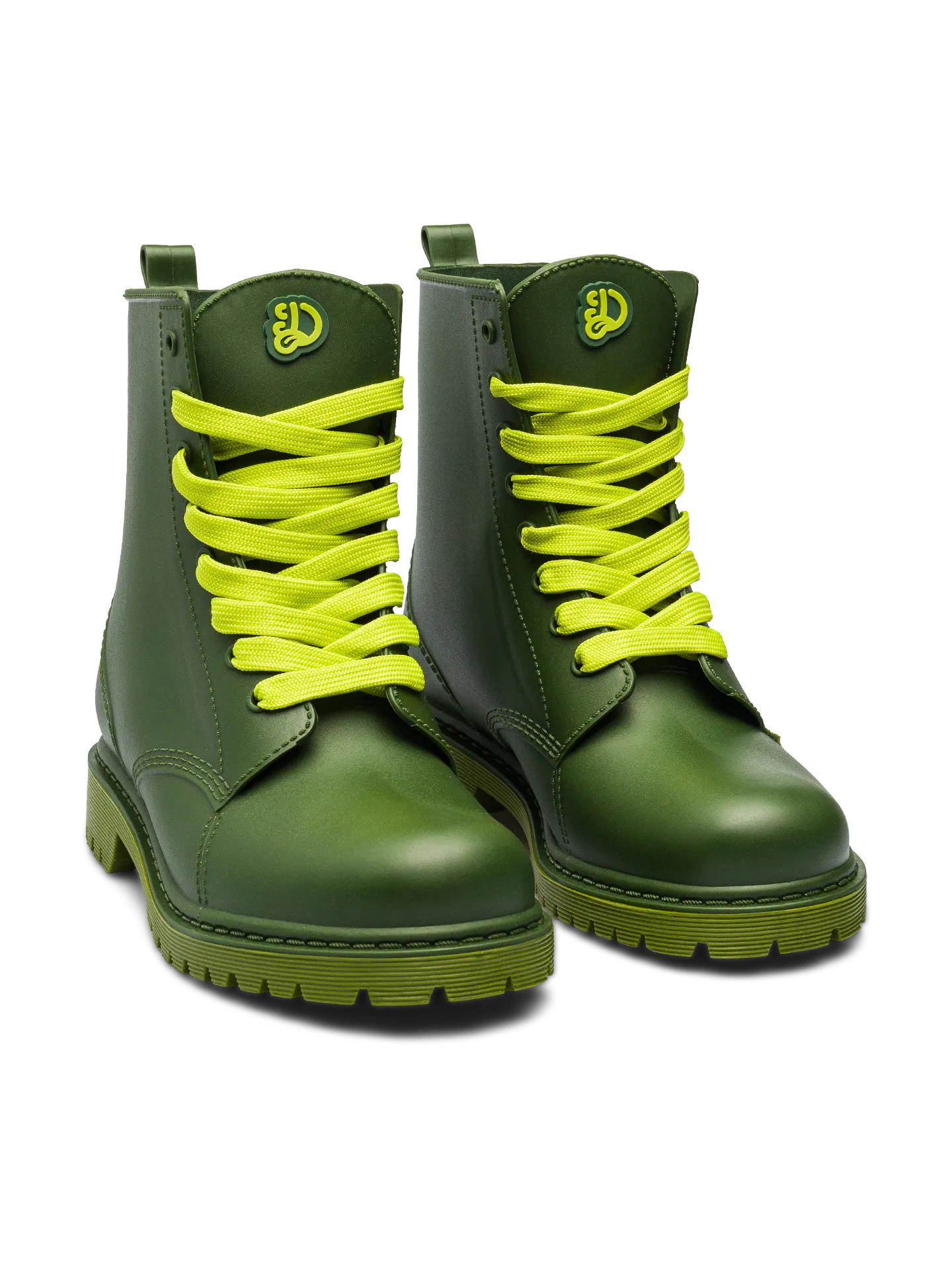 Zederngrüne Regenstiefel für Frauen
