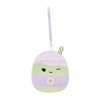 Squishmallows Schlüsselanhänger Latchmi der Lavendel-Matcha-Latte, 9 cm
