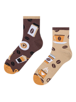 Lustige Crewsocken Morgenkaffee