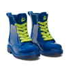 Lustige ozeanblaue Regenstiefel für Kinder