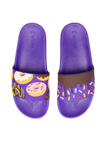 Lustige Pantoletten Süße Donuts
