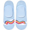 Lustige No-Show-Socken Regenbogenhimmel