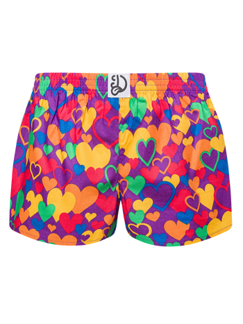 Lustige Damenshorts Bunte Liebe