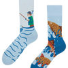 Lustige Socken Fischerei