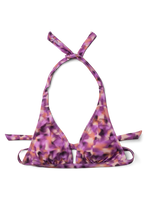 Lustiger Bikinioberteil in Triangelform Rosa Tarnfarbe
