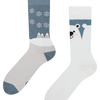 Lustige warme Socken Eisbär