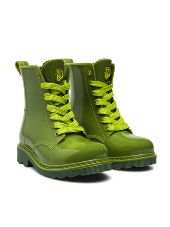 Haselnussbraune Regenstiefel für Kinder
