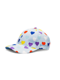 Lustige Kappe Bunte Herzen
