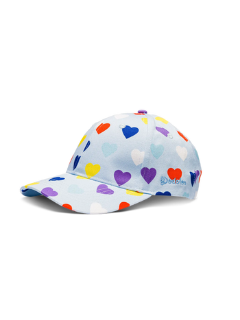 Lustige Kappe Bunte Herzen