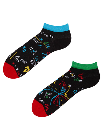 Lustige Knöchelsocken Mathematik