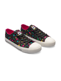 Lustige Canvas-Schuhe Neonpunkte