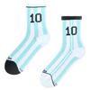 Gerippte Mid-Calf-Socken Argentinische Fußballlegende