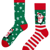 Lustige warme Socken Hallo Pinguin