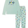 Lustiger Pyjama für Frauen Singende Vögel