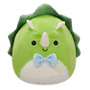 Squishmallows Tristan der grüne Triceratops mit flauschigem Bauch, 20 cm