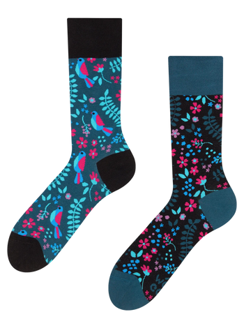 Lustige Socken Geheimer Garten