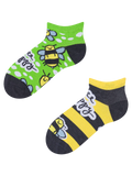 Lustige Knöchelsocken für Kinder Bienen