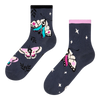 Lustige Crewsocken Nachtschmetterlinge
