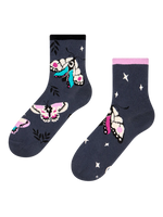 Lustige Crewsocken Nachtschmetterlinge