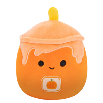 Squishmallows Mischa die Kürbis-Kerze, 20 cm