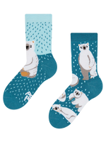 Lustige Kindersocken Eisbären