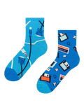 Lustige Crewsocken Retro-IT