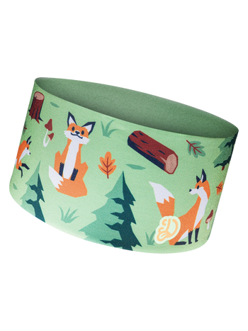 Lustiges funktionelles Stirnband Fuchs im Wald