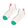 Cutecore-Socken Blühende Tulpen