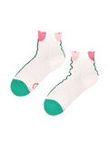 Cutecore-Socken Blühende Tulpen
