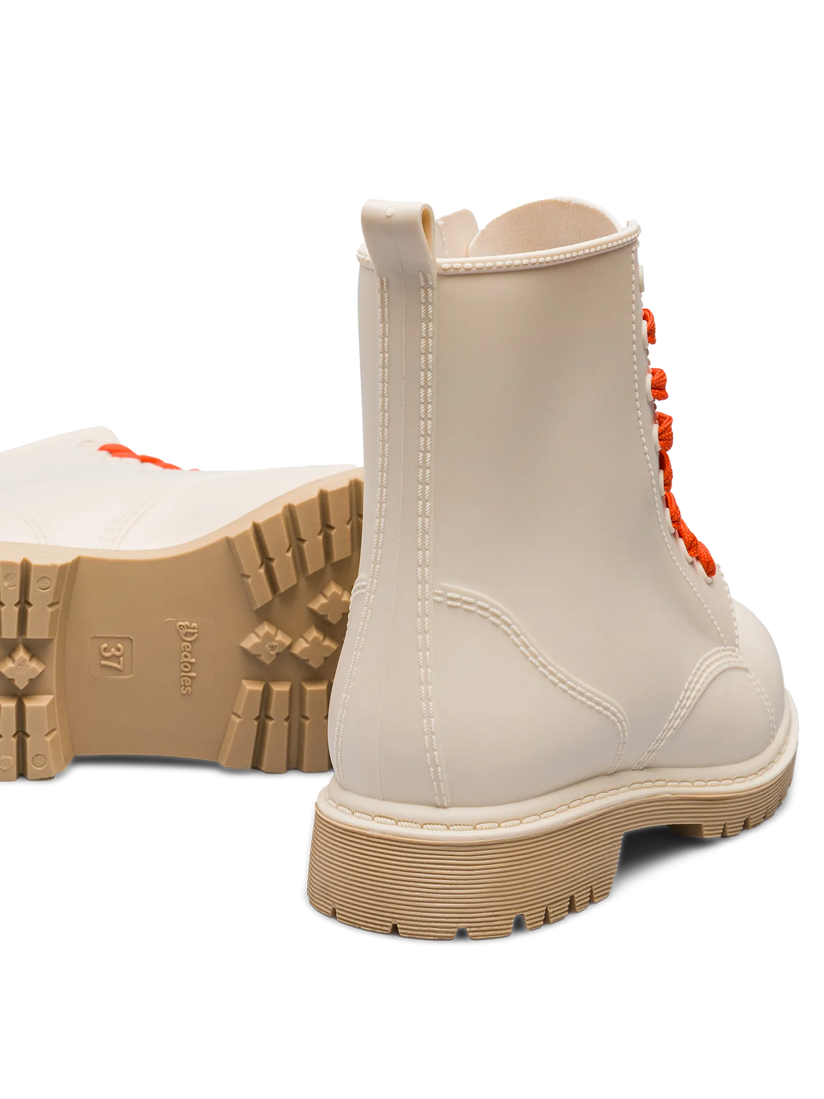Beige Regenstiefel für Frauen