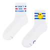 Lustige funktionelle Crewsocken Coole Ente