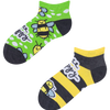 Lustige Knöchelsocken für Kinder Bienen