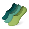 3er-Pack No-Show-Socken aus Baumwolle Edelstein