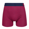 Blau-Rot Gemusterte Boxershorts für Männer