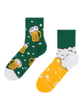 Lustige Crewsocken Bier und Seifenblasen